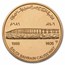 1986 Saudi Arabia Proof Gold King Fahd Causeway Medal (w/Box)