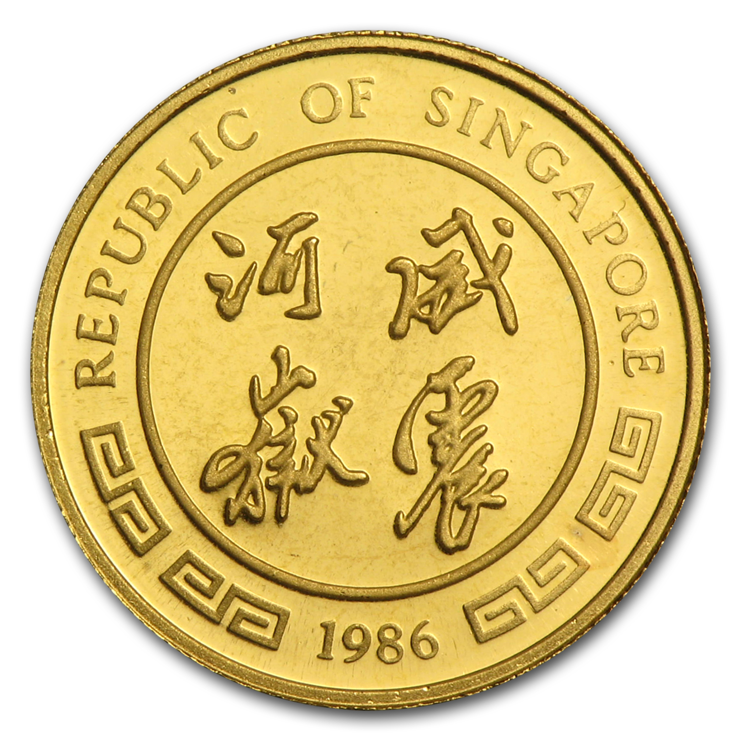 ☆大特価　サンゴールド　10kg Buy 1986 Singapore 1/10 oz Proof Gold 10 Singold Tiger | APMEX