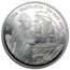 1986 St. Helena/Ascension 5 oz Silver Napoleon Proof