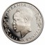 1986 Tanzania Silver 100 Shilingi J.K. Nyerere/Elephants Proof