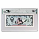 1987 $1.00 (DA) Waving Mickey (DIS#5) CU-65 EPQ PMG
