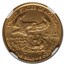 1987 1/10 oz American Gold Eagle MS-70 NGC (Castle)