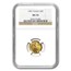 1987 1/10 oz American Gold Eagle MS-70 NGC