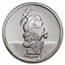 1987 1/2 oz Silver Disney's Snow White 50th Ann Grumpy PR-69 PCGS
