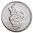 1987 1/2 oz Silver Disney's Snow White 50th Ann. Happy PR-69 PCGS