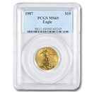 1987 1/4 oz American Gold Eagle MS-69 PCGS