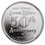 1987 1 oz Silver Disney's Snow White 50th Anniv Sleepy PF-69 NGC