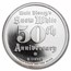 1987 1 oz Silver Disney's Snow White 50th Anniv Sleepy PR-70 PCGS