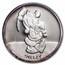 1987 1 oz Silver Disney's Snow White 50th Anniv Sneezy PR-68 PCGS