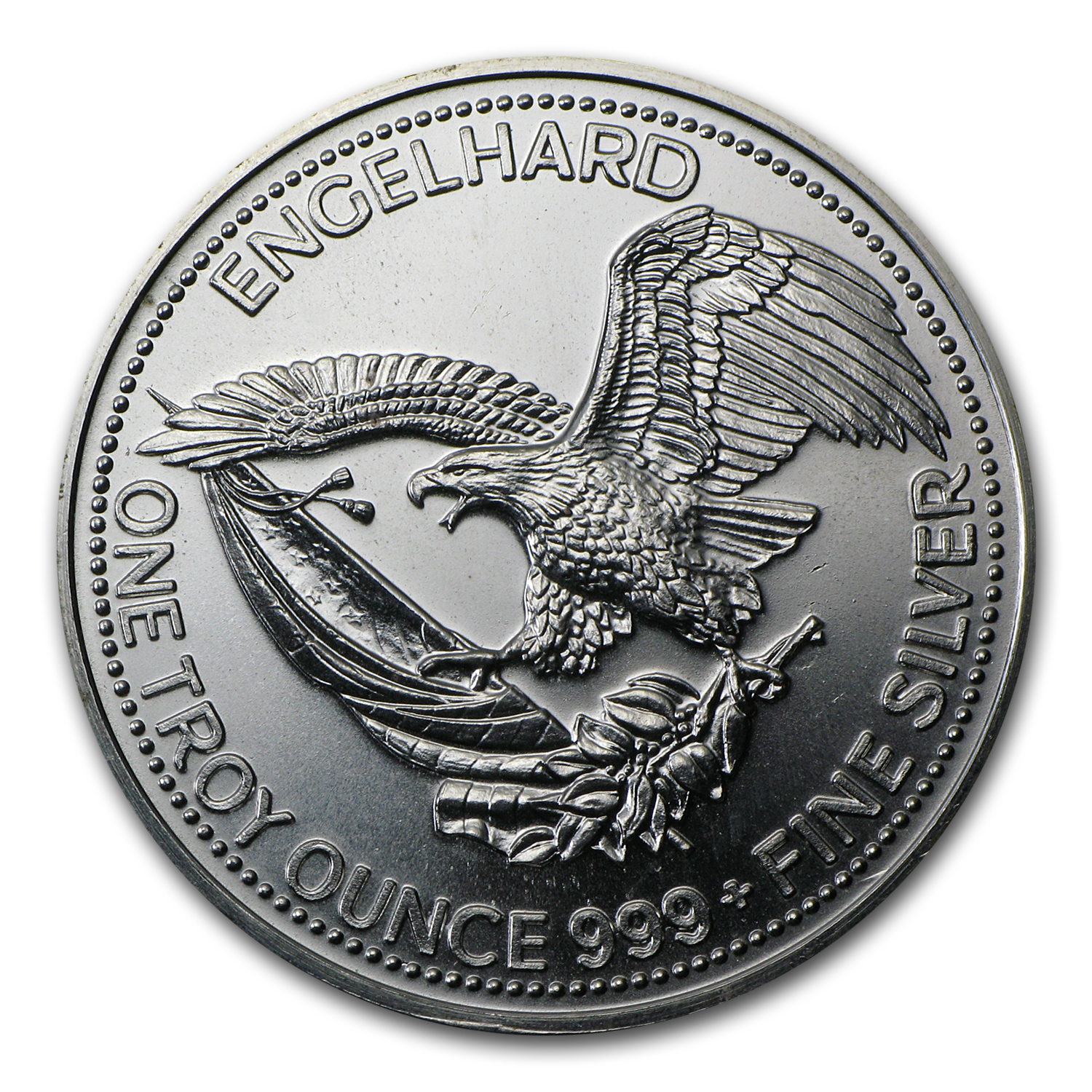 Buy 1987 1 oz Silver Engelhard Prospector Round | APMEX