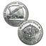 1987 4-Coin Commem Constitution Set BU & Proof (w/Box & COA)