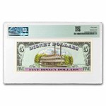 1987 $5.00 (DA) Closed-Eye Goofy, Riverboat (DIS#6) AU-58 PMG
