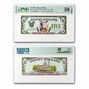 1987 $5.00 (DA) Closed-Eye Goofy, Riverboat (DIS#6) AU-58 PMG