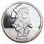 1987 5 oz Silver Disney's Snow White 50th Ann Bashful PR-69 PCGS