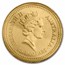 1987 Australia 1/10 oz Gold Kangaroo/Nugget BU (Little Hero)