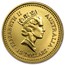 1987 Australia 1/10 oz Gold Nugget