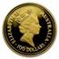 1987 Australia 1 oz Proof Gold Nugget