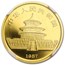 1987 China 1/10 oz Proof Gold Panda PF-67 NGC