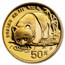 1987 China 1/2 oz Proof Gold Panda PR-68 PCGS