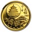 1987 China 1/20 oz Gold Panda PF-69 NGC (Sino-Japanese, Tokyo)