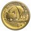 1987 China 1/20 oz Gold Panda Proof (Sealed)