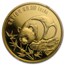 1987 China 1 oz Gold Panda PF-69 NGC (New Orleans)