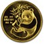 1987 China 1 oz Gold Panda (San Francisco Coin Expo, Sealed)