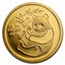 1987 China 1 oz Gold Panda (San Francisco Coin Expo, Sealed)