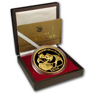 1987 China 12 oz Gold Panda Proof (w/Box and CoA) 1987 China 12 oz Gold Panda Proof (w/Box and CoA)
