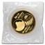 1987 China 5 oz Gold Panda Proof Sino-Japanese Friendship-No COA