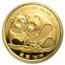 1987 China 5 oz Gold Panda Proof Sino-Japanese Friendship-No COA