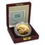 1987 China 5 oz Gold Panda Proof (w/Box & COA)