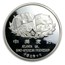 1987 China 5 oz Silver Panda 96th ANA Commem Atlanta Proof