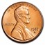 1987-D Lincoln Cent BU (Red)