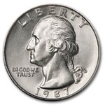1987-D Washington Quarter BU