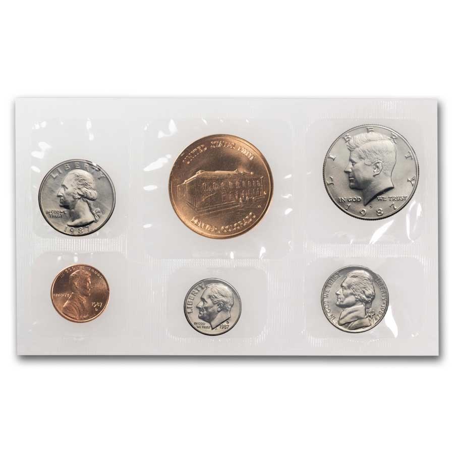 1987 Denver Mint Souvenir Set