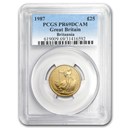 1987 Great Britain 1/4 oz Proof Gold Britannia PR-69 PCGS 1987 Great Britain 1/4 oz Proof Gold Britannia PR-69 PCGS