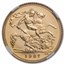 1987 Great Britain Gold 1/2 Sovereign PF-68 UCAM NGC