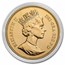 1987 Great Britain Gold 5 Pounds Elizabeth II BU Modified Effigy