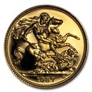 1987 Great Britain Gold Sovereign Proof (w/Box & COA)