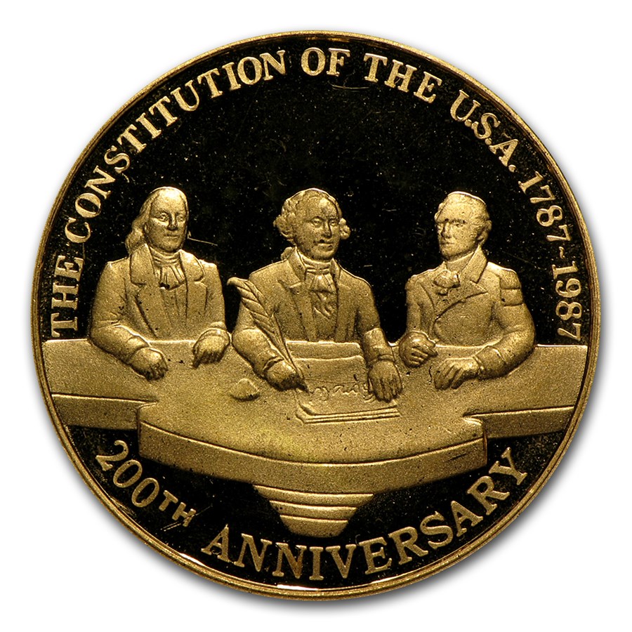 1987 Mexico 1/4 oz Proof Gold Libertad