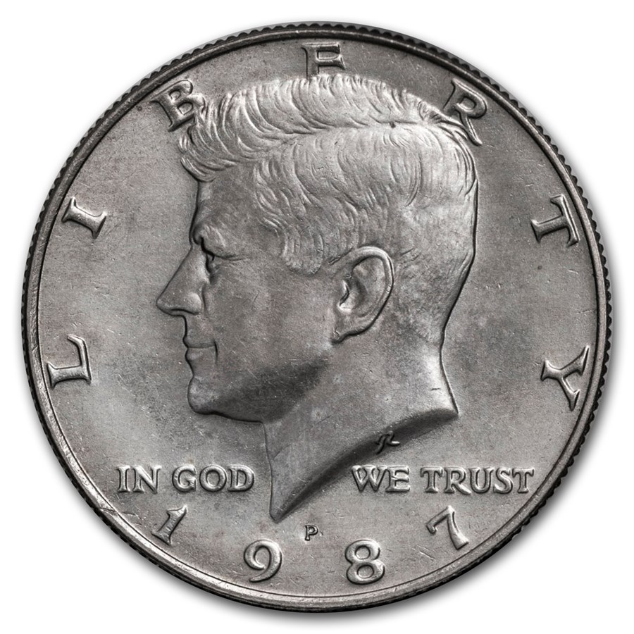 1987-P Kennedy Half Dollar BU