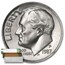 1987-P Roosevelt Dime 50-Coin Roll BU