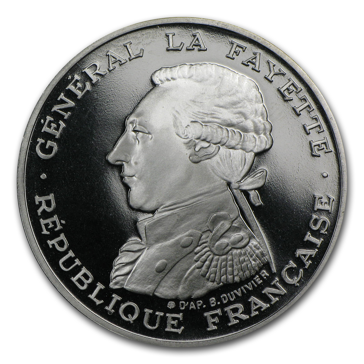 Buy 1987 Palladium 100 Francs General Lafayette Proof | APMEX