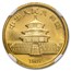 1987-S China 1/10 oz Gold Panda MS-68 NGC