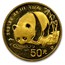 1987-S China 1/2 oz Gold Panda BU (In Capsule)