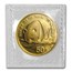 1987-S China 1/2 oz Gold Panda BU (Sealed)