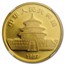 1987-S China 1/2 oz Gold Panda MS-69 NGC