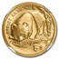 1987-S China 1/20 oz Gold Panda MS-68 NGC