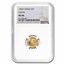 1987-S China 1/20 oz Gold Panda MS-68 NGC